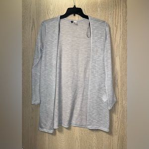 H&M DIVIDED Light Gray Cardigan Size Small Excellent Used Condition